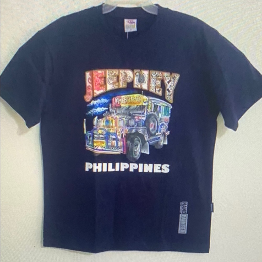 Jeepney Graphic Men's T-Shirt - Black